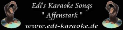 Edi’s Karaoke Songs